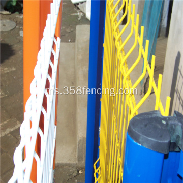 Luar Galvanized PVC bersalut Panel dikimpal pagar